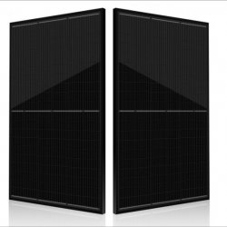  375W Half-Cut Monokristal Güneş Paneli-Siyah Renk(40mm)
